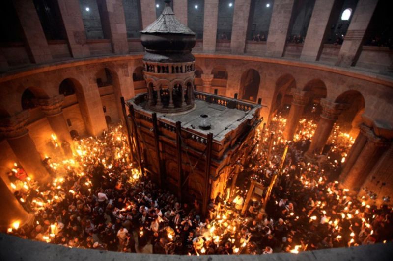 ierusalim biserica sfantului mormant lumina sfanta romania charter timisoara lugoj adrian ardelean lugojeanul 2013