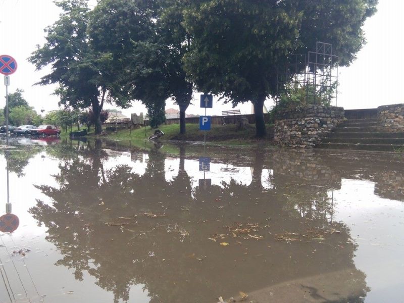 inundatii corneliu coposu lugoj 12 iulie 2014 ploi curti magazine strazi inundate municipiul lugoj furtuna precipitatii (2)